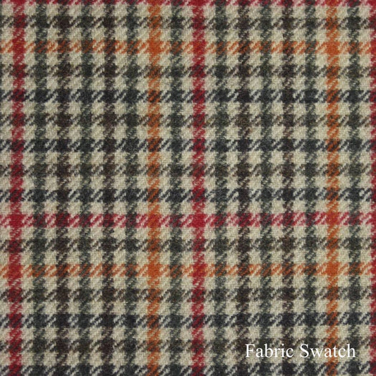 Houndstooth Windowpane Made To Measure Vest  - ET0332_MTM_SV