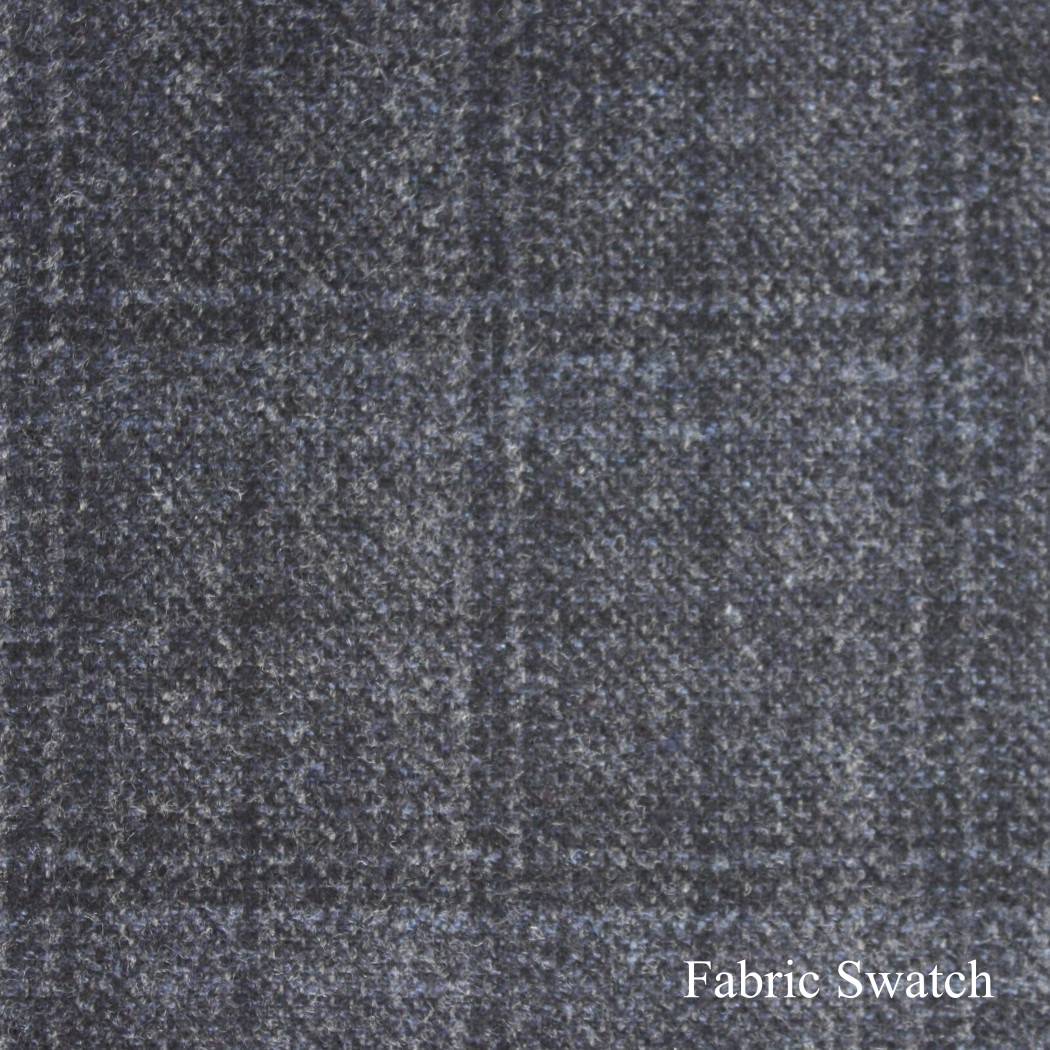 Windowpane Made To Measure Vest - ET0171_MTM_SV