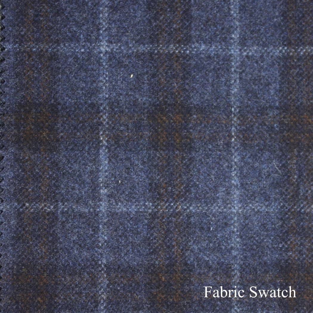 Plaid Made To Measure Vest - ET0176_MTM_SV