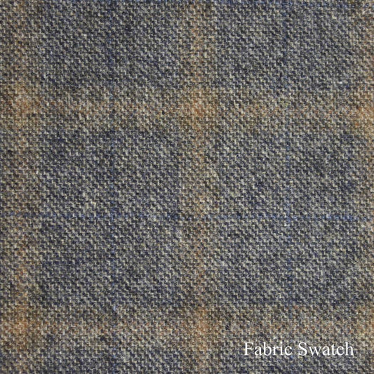 Windowpane Made To Measure Vest  - ET0349_MTM_SV