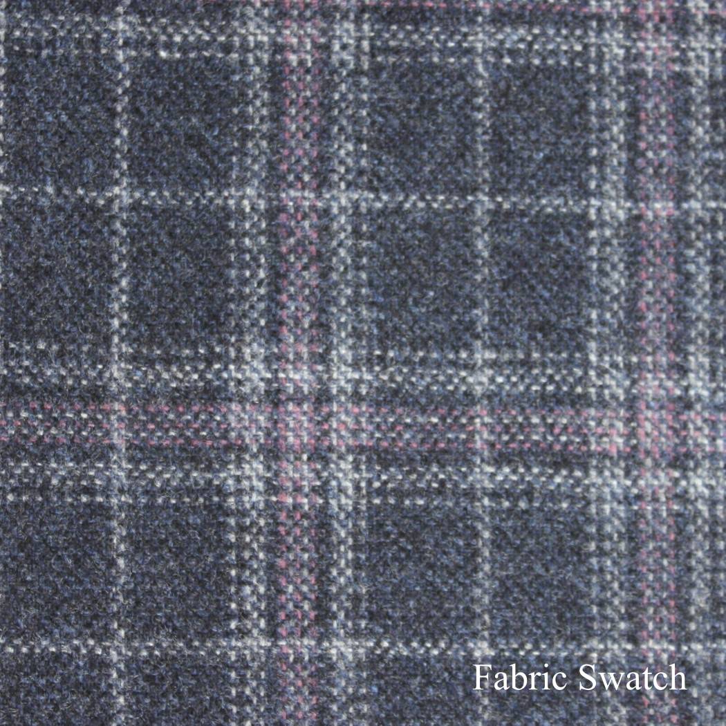 Plaid Made To Measure Vest  - ET0185_MTM_SV