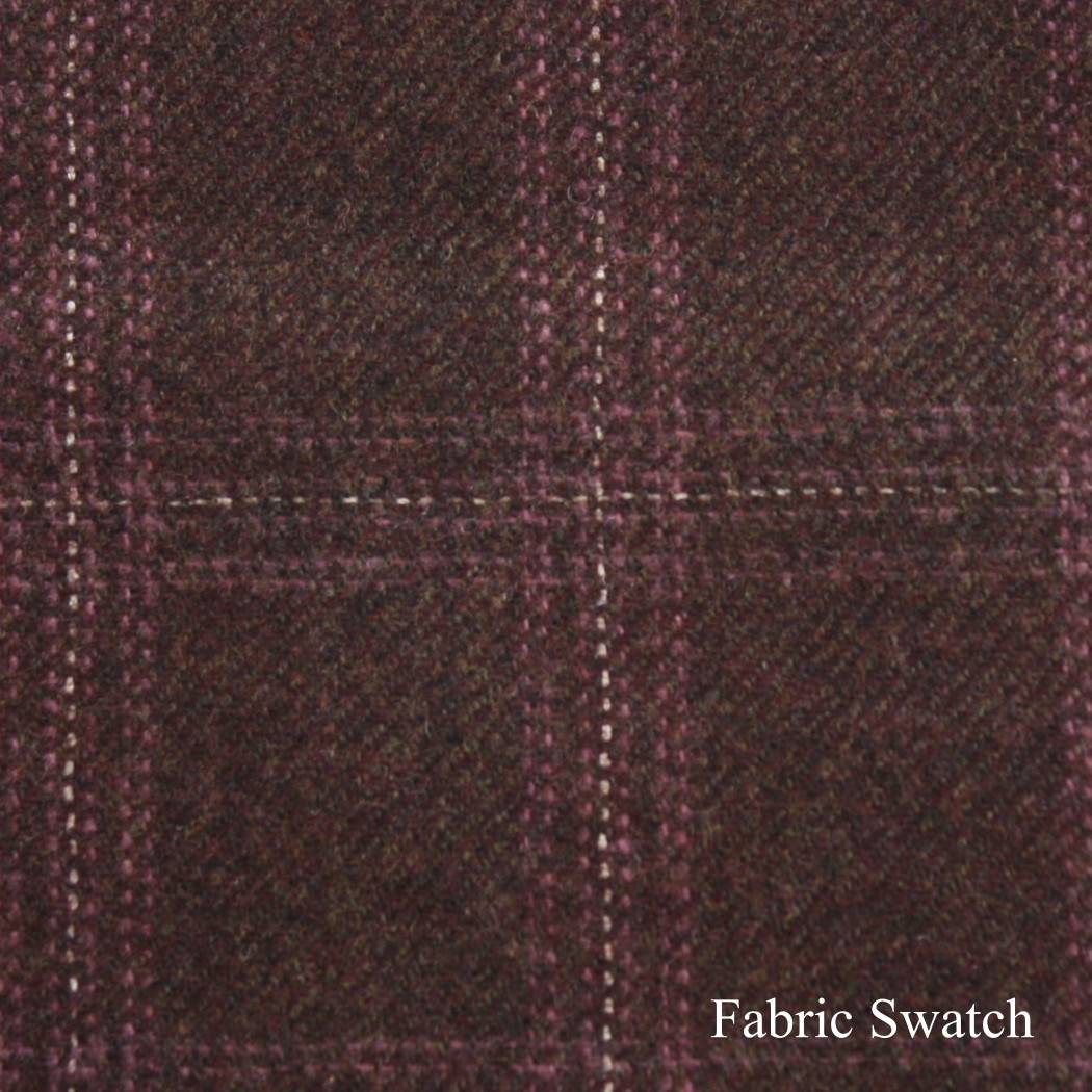 Plaid Made To Measure Vest  - ET0186_MTM_SV
