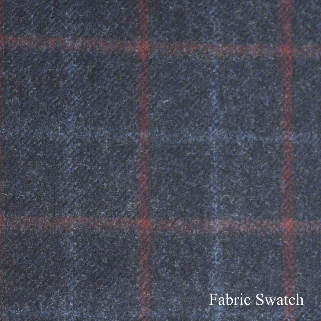 Windowpane Made To Measure Vest  - ET0189_MTM_SV