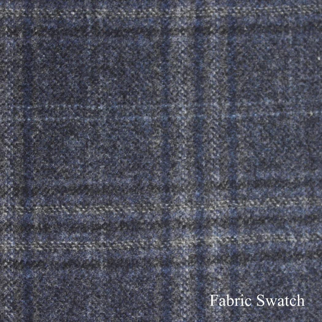 Plaid Made To Measure Vest  - ET0194_MTM_SV