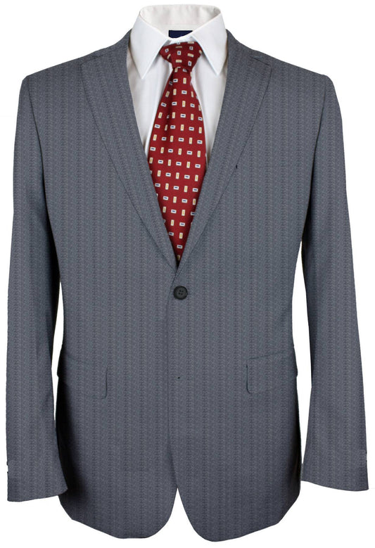 Herringbone Made To Measure Jacket  - ET0375_MTM_SJ