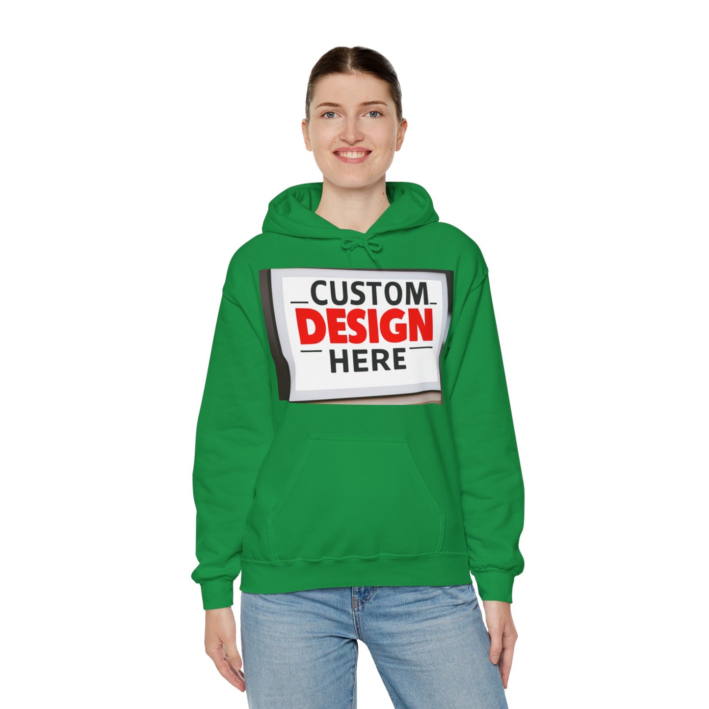 NAAMS Unisex Classic Fit Design Your Own Hoodie - 8.0 oz 100% Cotton