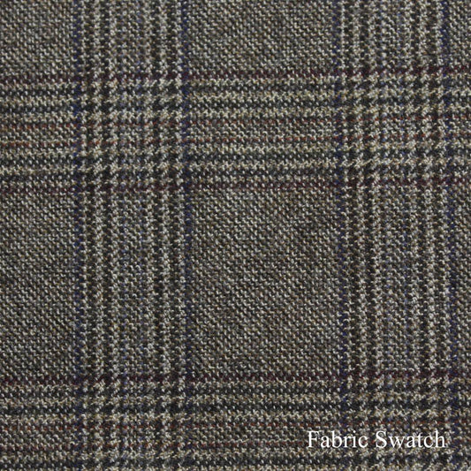 Plaid Made To Measure Vest  - ET0125_MTM_SV