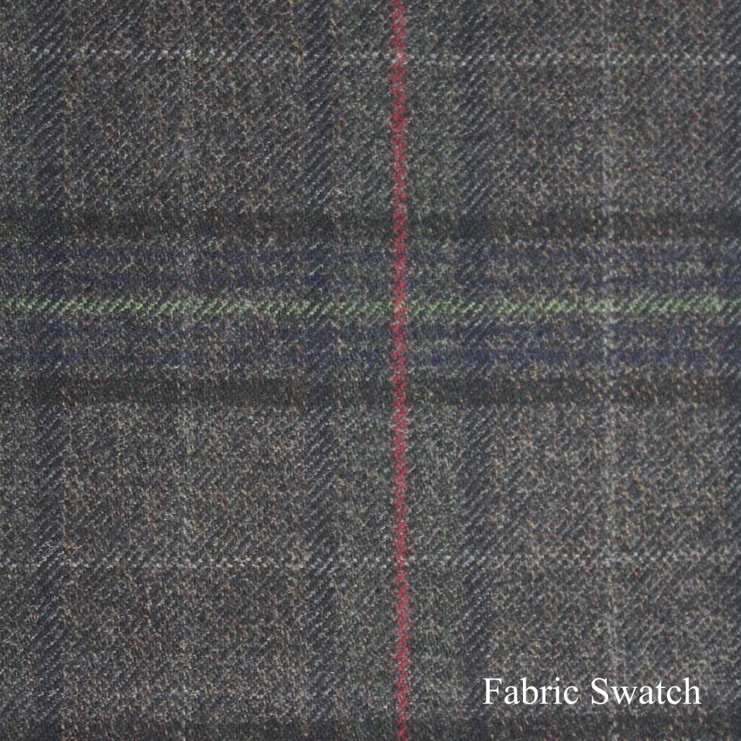 Windowpane Made To Measure Vest - ET0127_MTM_SV