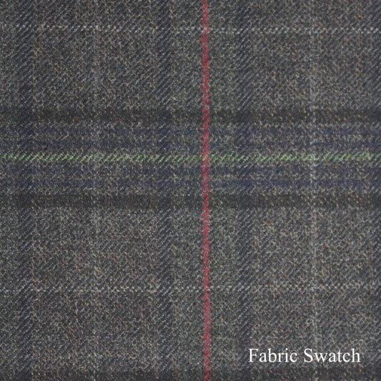 Windowpane Made To Measure Vest  - ET0127_MTM_SV