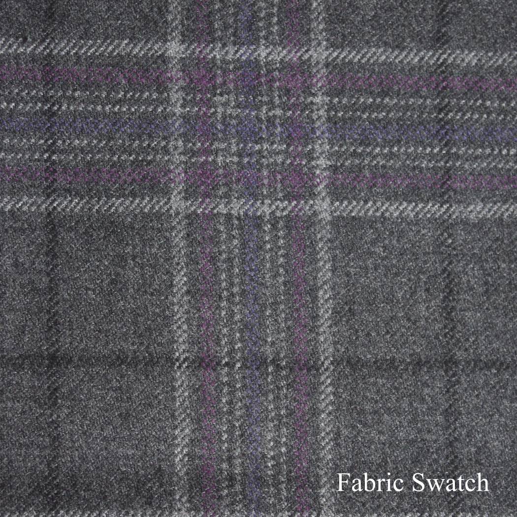 Plaid Made To Measure Vest  - ET0154_MTM_SV