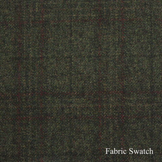 Windowpane Made To Measure Vest  - ET0163_MTM_SV