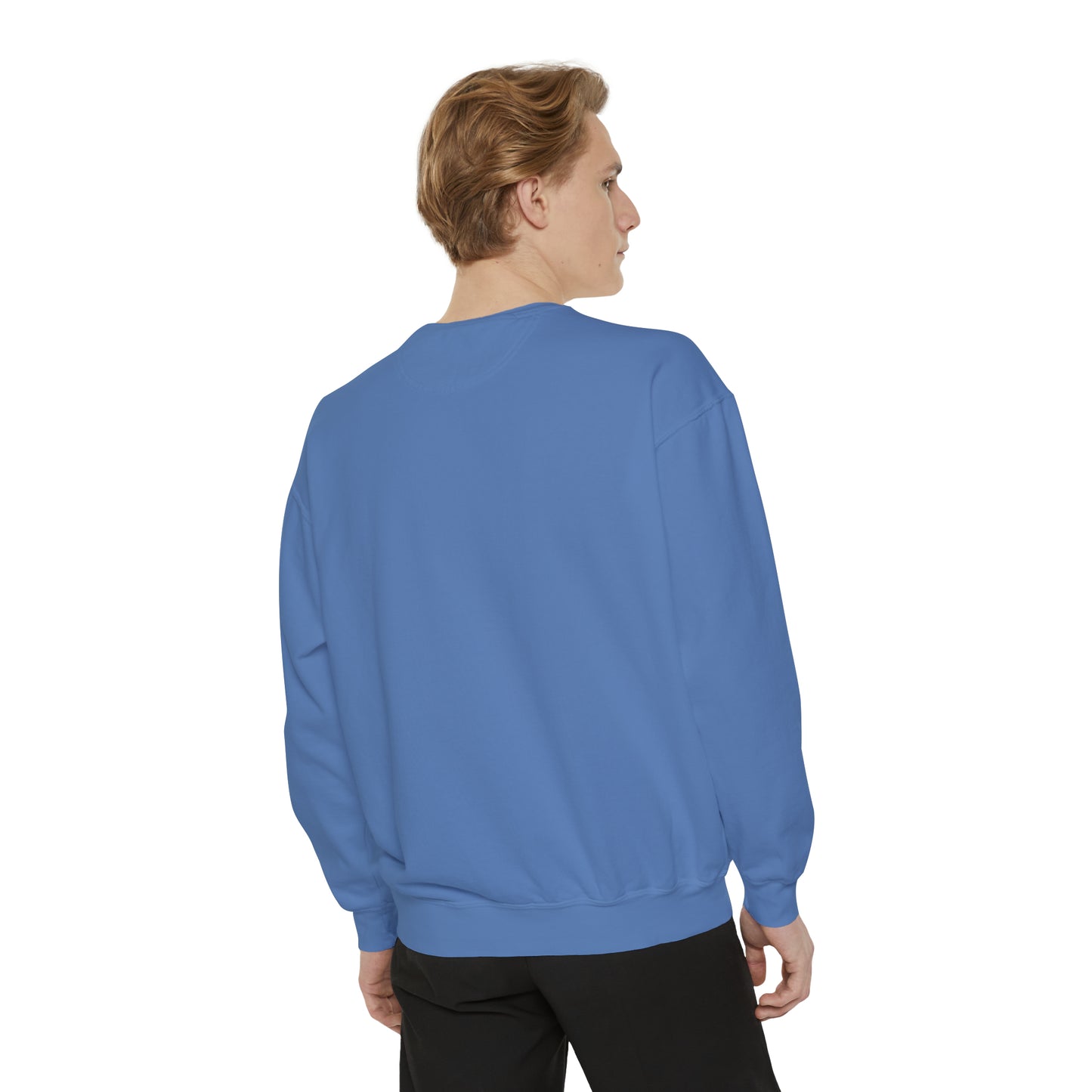 NAAMS Unisex Classic Fit Design Your Own Crewneck Garment-Dyed Sweatshirt - 9.5 oz 80% Cotton