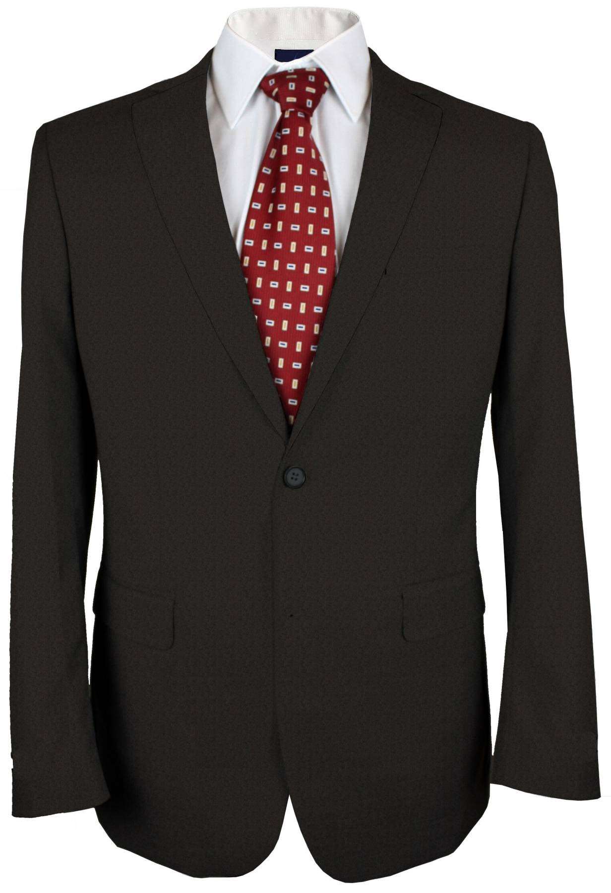 100% Cashmere Acadia Brown Plain Made To Measure Jacket - CER0068_MTM_SJ