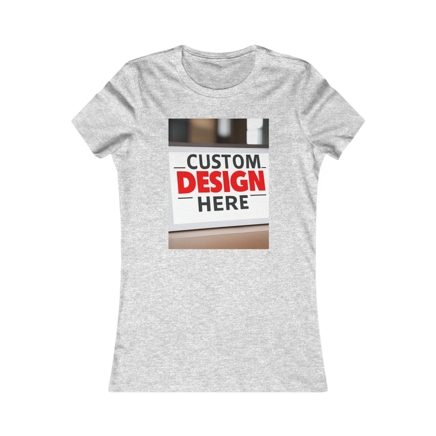 NAAMS Women's Design your Own Favorite Tee - 4.2 oz 100% airlume Cotton