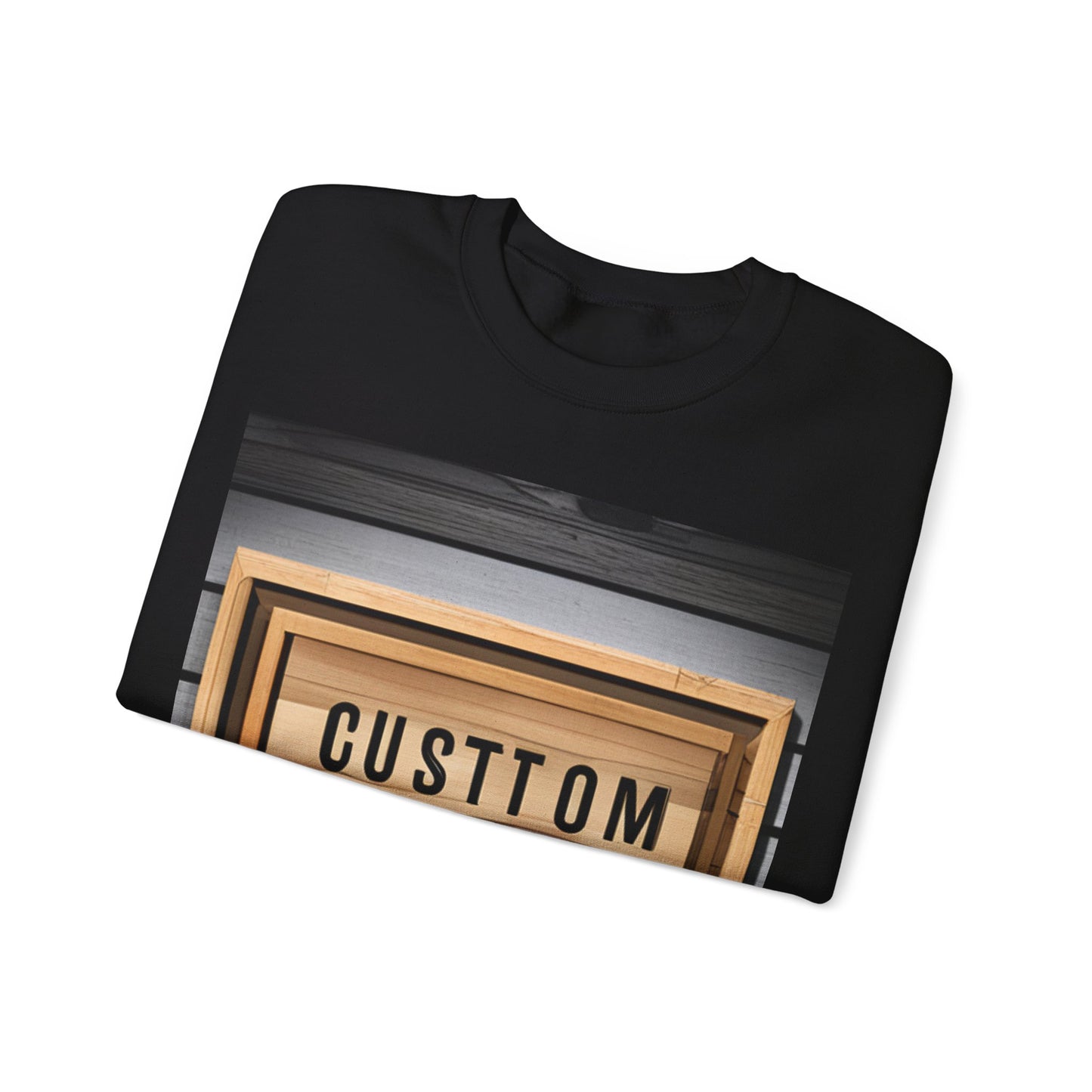 NAAMS Unisex Classic Fit Design Your Own Crewneck Sweatshirt - 8.0 oz 100% Cotton