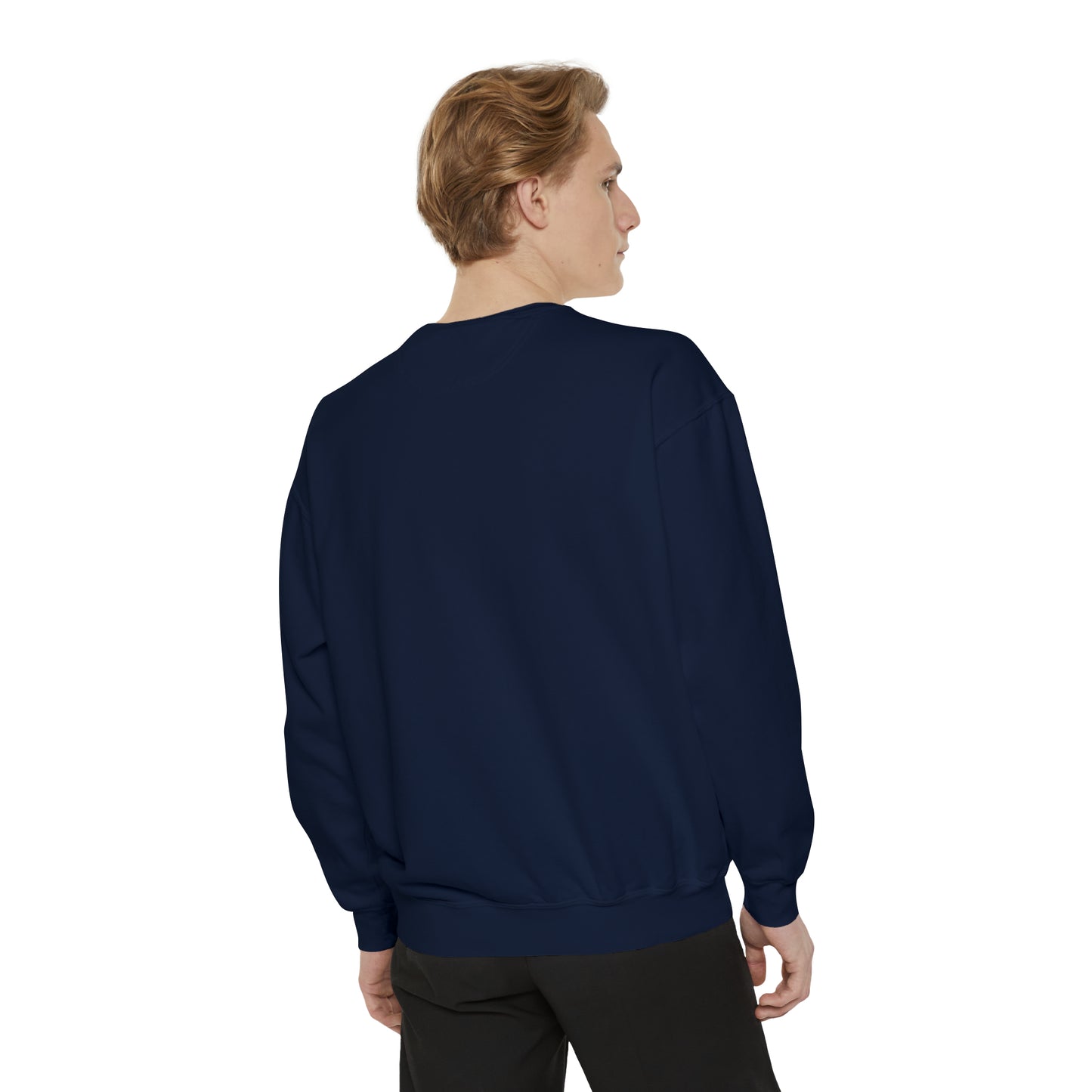 NAAMS Unisex Classic Fit Design Your Own Crewneck Garment-Dyed Sweatshirt - 9.5 oz 80% Cotton