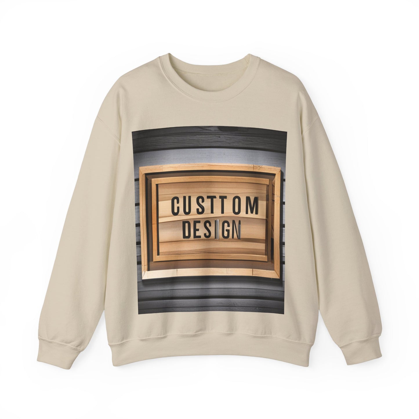 NAAMS Unisex Classic Fit Design Your Own Crewneck Sweatshirt - 8.0 oz 100% Cotton