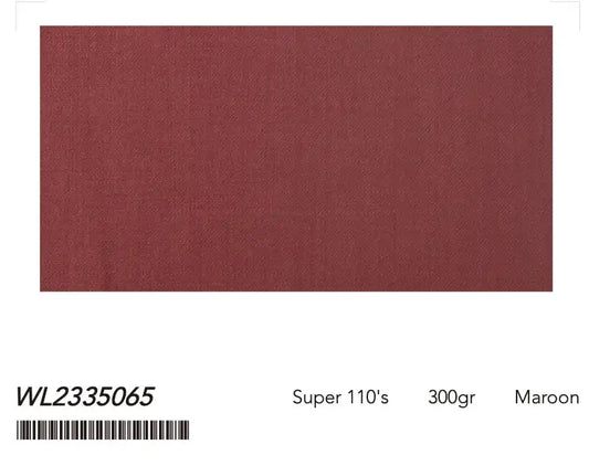 Menβs Maroon Suit β Super 110βs Wool 300g | Luxury Tailored Wedding, Party & Formal Suit