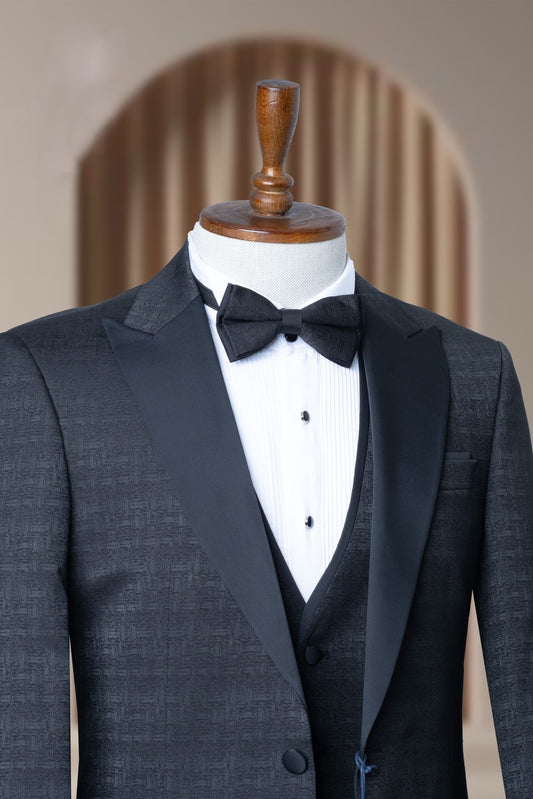 Turkish Wedding Jaquard Suit Wholesale: Authentic 3-Piece Elegance for Discerning Retailers - 6 Suit Pack (Model: AA_Tur_Jak_4_43)