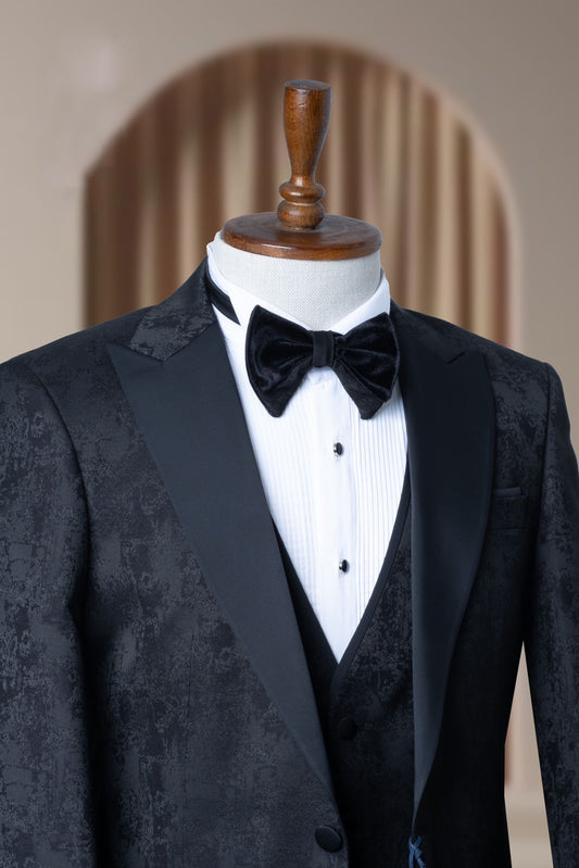 Turkish Wedding Jaquard Suit Wholesale: Authentic 3-Piece Elegance for Discerning Retailers - 6 Suit Pack (Model: AA_Tur_Jak_4_67)