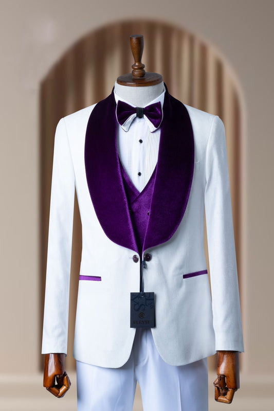 Turkish Wedding Jaquard Suit Wholesale: Authentic 3-Piece Elegance for Discerning Retailers - 6 Suit Pack (Model: AA_Tur_Jak_4_75)