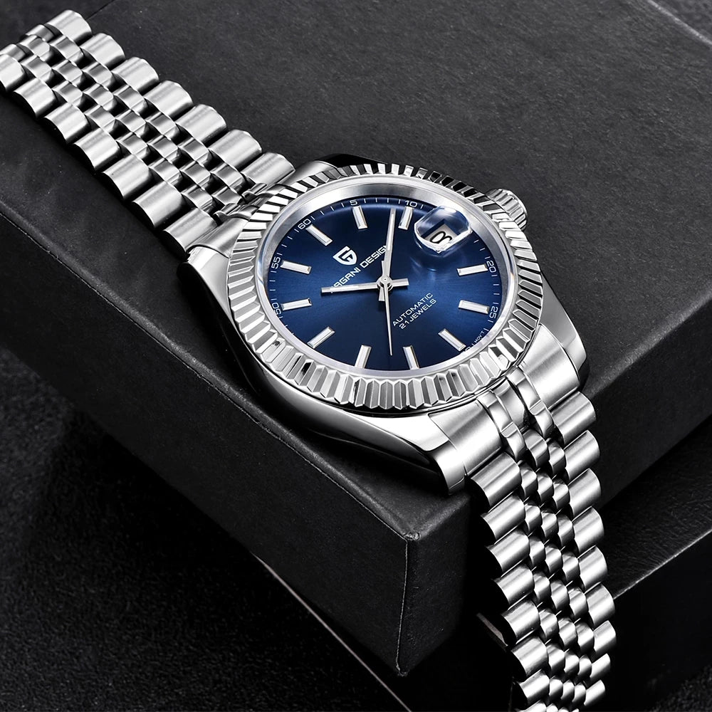 New PAGANI DESIGN PD-1645 V3 Men Mechanical Watches Business Sapphire Glass Automatic Watch NH35 Stainless Steel Watch for Men
