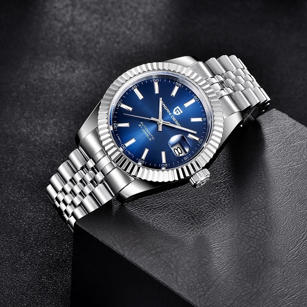 New PAGANI DESIGN PD-1645 V3 Men Mechanical Watches Business Sapphire Glass Automatic Watch NH35 Stainless Steel Watch for Men
