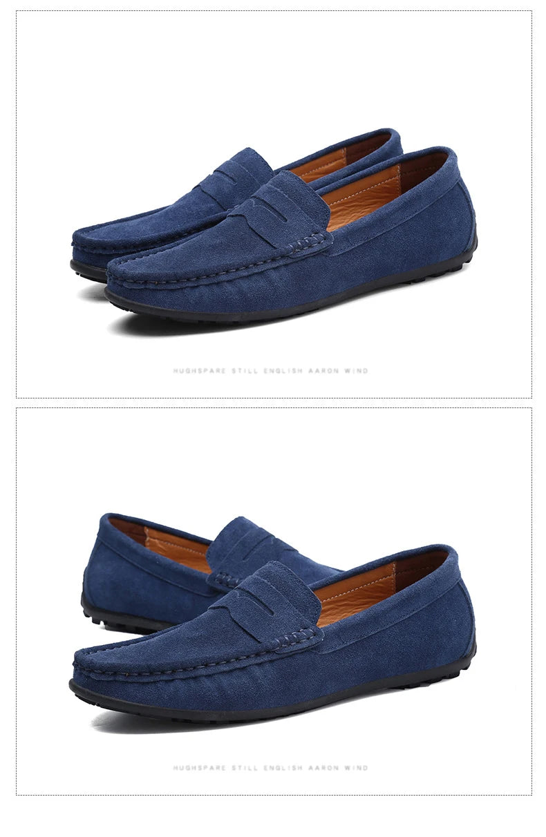 DEKABR Brand Spring Summer Hot Sell Moccasins Men Loafers High Quality Genuine Leather Shoes Men Flats Lightweight Driving Shoes - Collection 2