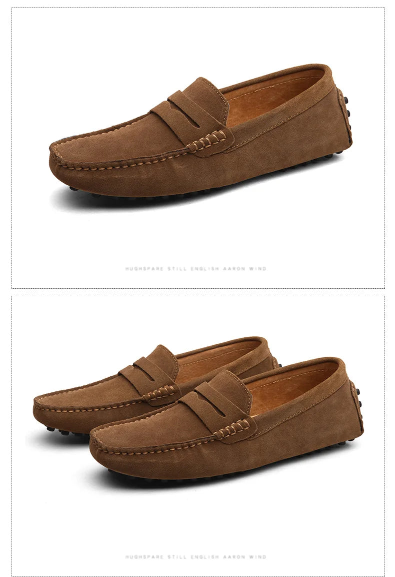 DEKABR Brand Spring Summer Hot Sell Moccasins Men Loafers High Quality Genuine Leather Shoes Men Flats Lightweight Driving Shoes - Collection 2