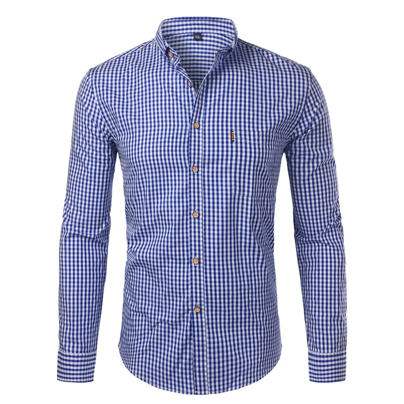 Men's Cotton Casual Dress Shirts Button Down Slim Fit Short Sleeve Shirt (9 Styles)