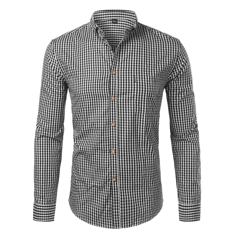 Men's Cotton Casual Dress Shirts Button Down Slim Fit Short Sleeve Shirt (9 Styles)