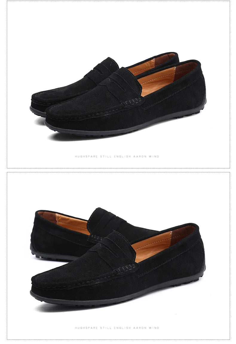 DEKABR Brand Spring Summer Hot Sell Moccasins Men Loafers High Quality Genuine Leather Shoes Men Flats Lightweight Driving Shoes - Collection 2