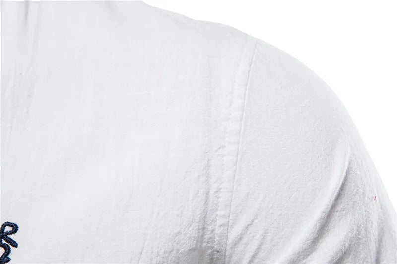 100% Cotton Men's Social Shirt: Solid Color Long Sleeve, High Quality Brand Shirt for Spring, Casual Men's Shirt - 9 Colors