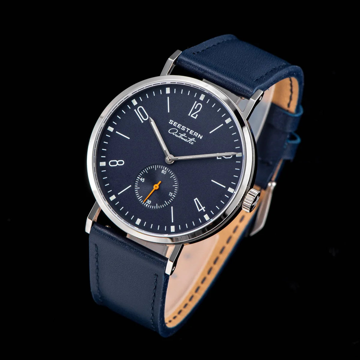 SEESTERN 2024 New Men Watch Automatic Business Wristwatches ST1701 Movement Ultra Thin Clock Top Brand Luxury Fashion Casual