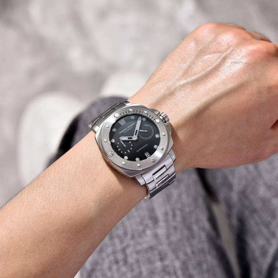 2023 PAGANI DESIGN New Fashion And High-end Men Mechanical Wristwatch Stainless Steel Sapphire Glass 20Bar Waterproof Men Watch