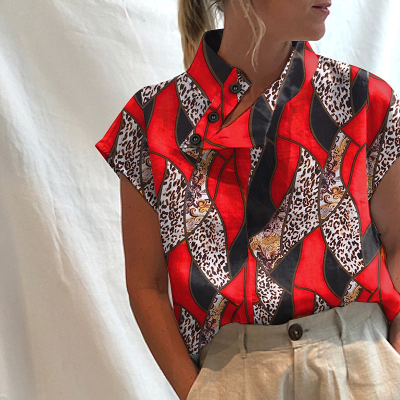 Women's Summer Fashion Cotton Linen Lightweight Casual Chic Tunic Tops - Collection 1 (11 Styles)