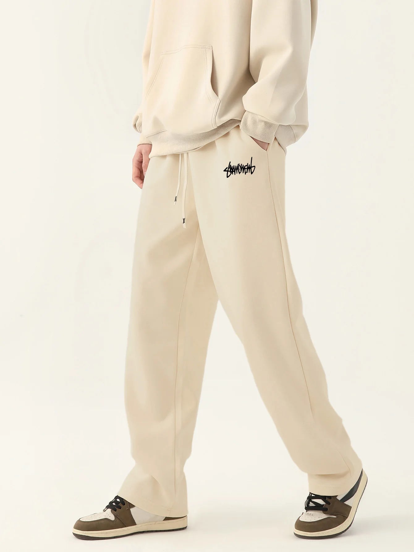 Men's Jogging Pants: Baggy, Breathable Outdoor Pants, Fashion Design 2024 New Sweatpants - 3 Colors