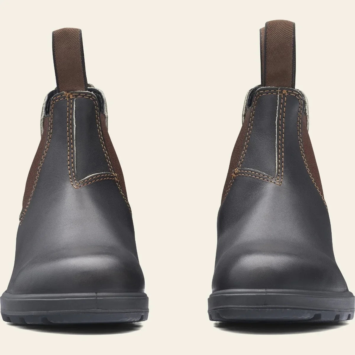 Retro Leather Ankle Boots Men Chelsea Boot Casual Platform Shoes Man Spring Winter Slip on Couples Booties Handmade Plus Size