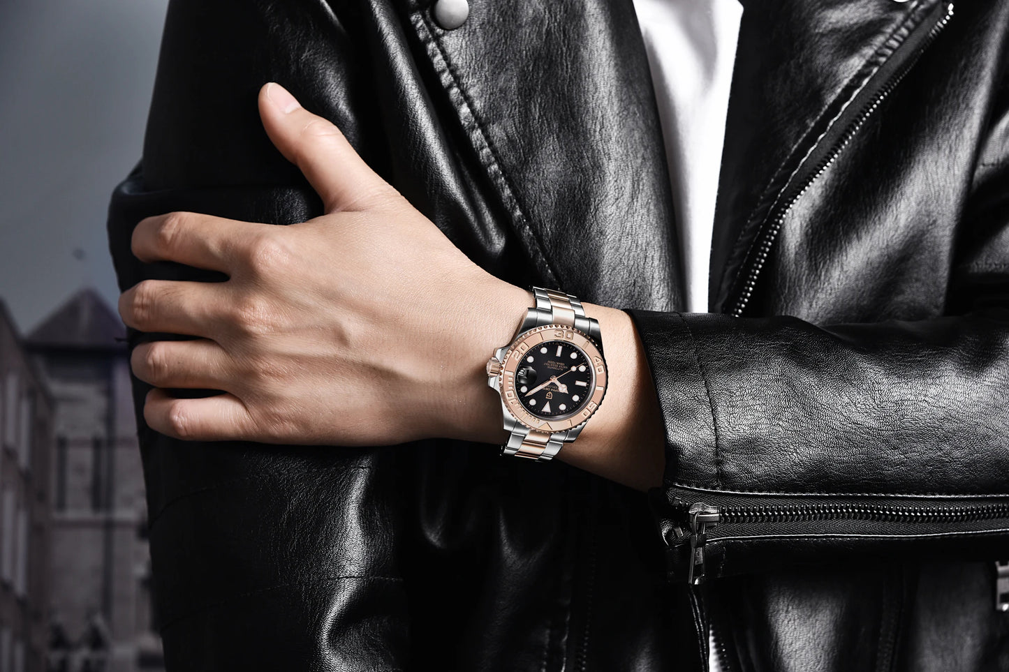 PAGANI DESIGN 2024 New NH35 Movement Ceramic Bezel Men Mechanical Wristwatches Fashion Sapphire Glass Diving Automatic Watches