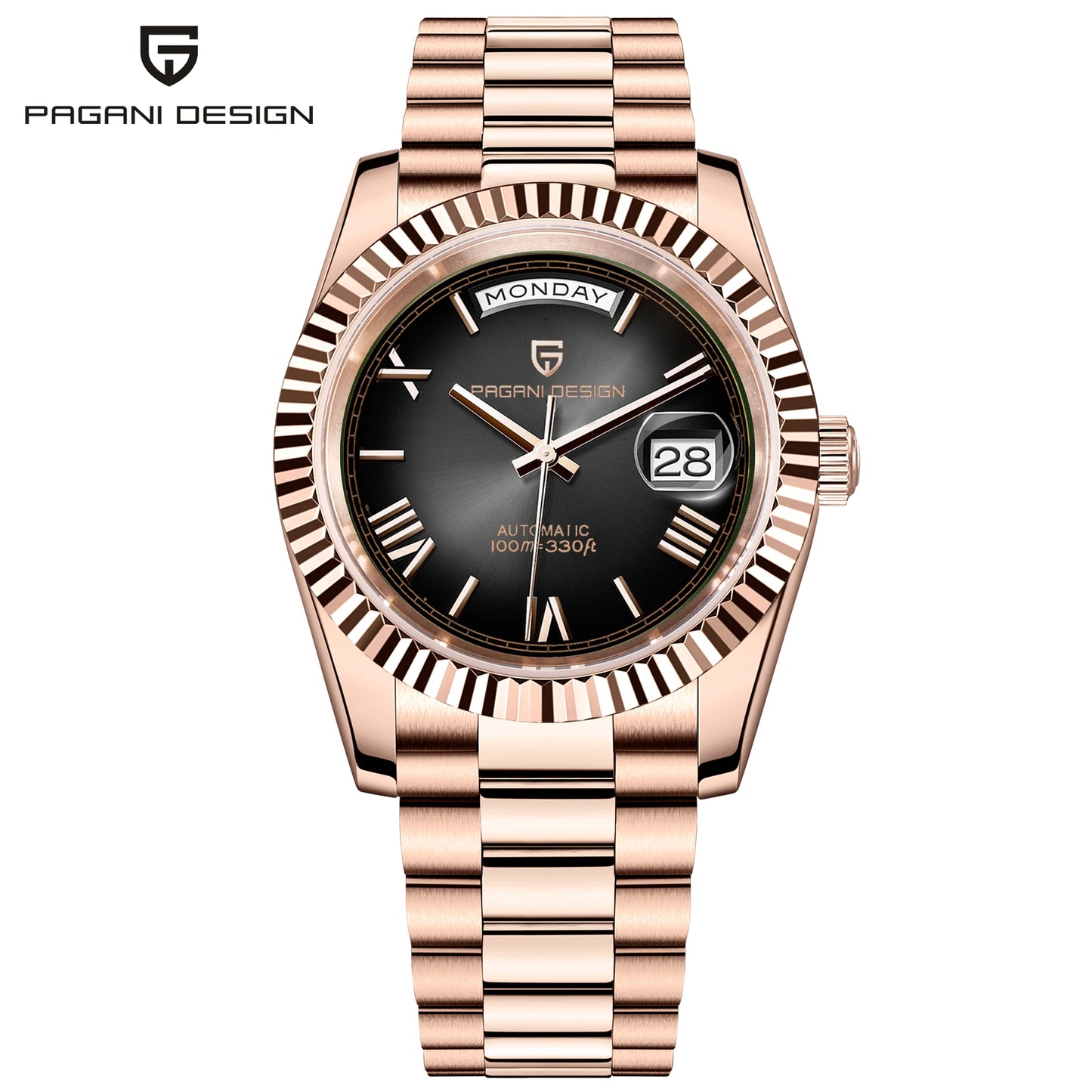 PAGANI DESIGN 2025 New DD36 Men's Watches Top brand Luxury Mechanical Automatic Watch Men AR Sapphire Wristwatch Men 10Bar ST16
