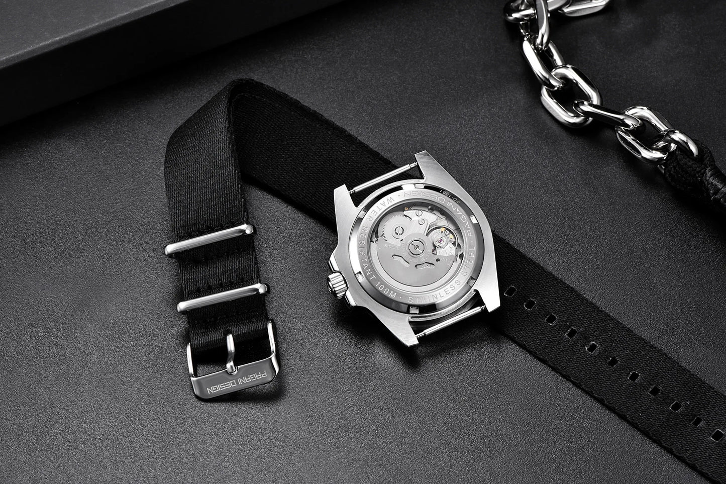 PAGANI DESIGN 2024 New NH35 Movement Ceramic Bezel Men Mechanical Wristwatches Fashion Sapphire Glass Diving Automatic Watches