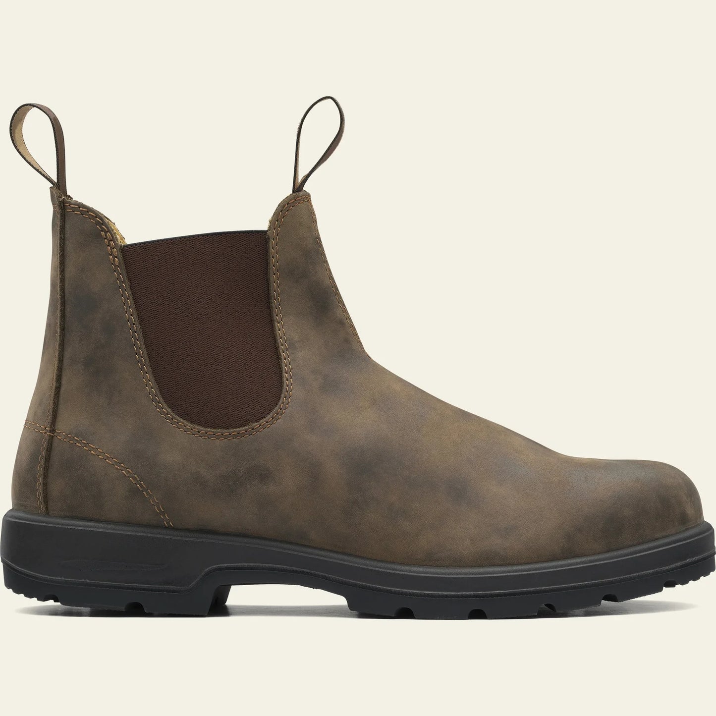 Retro Leather Ankle Boots Men Chelsea Boot Casual Platform Shoes Man Spring Winter Slip on Couples Booties Handmade Plus Size