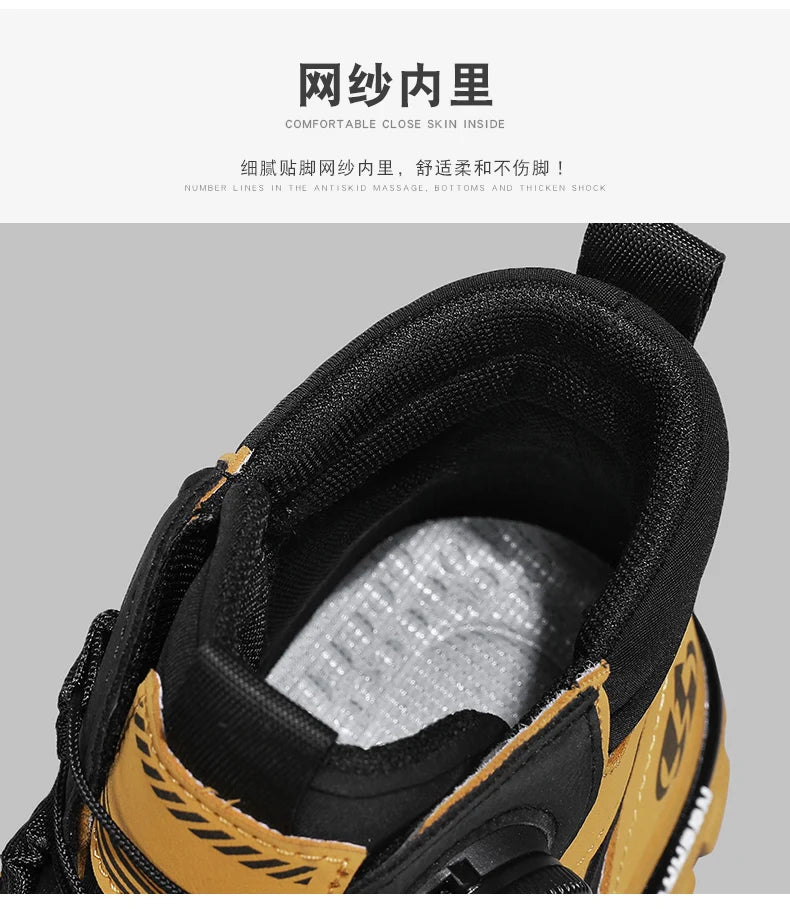 CYYTL Boots Winter Mens Shoes Casual Cowboy Combat Tactical Motorcycle Chelsea Ankle Work Leather Outdoor Designer Luxury Hiking