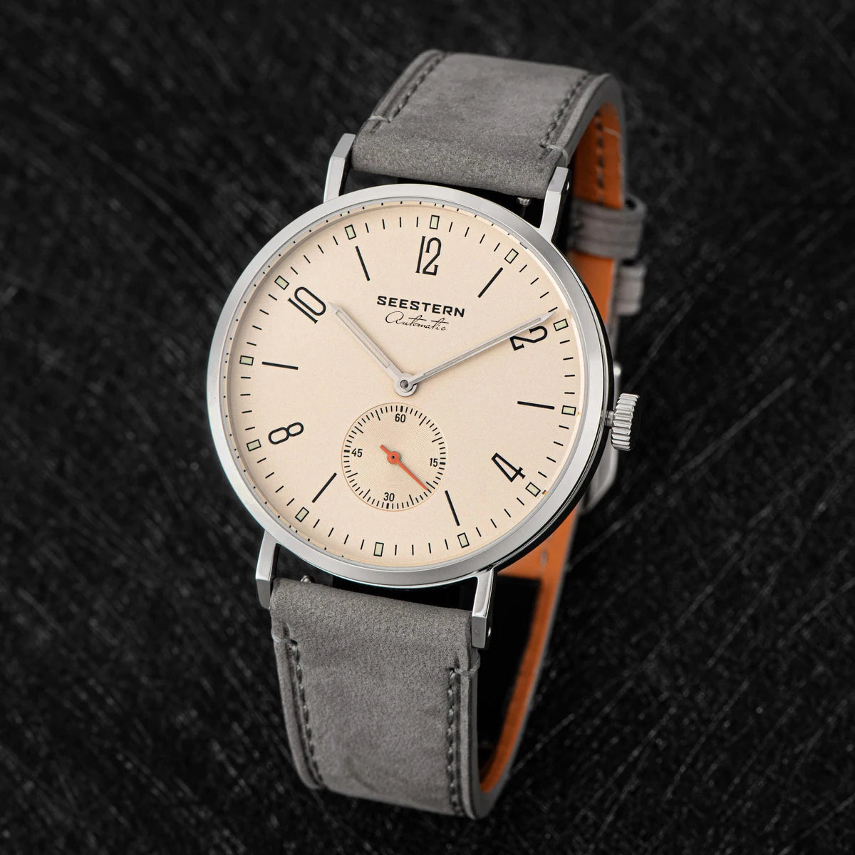 SEESTERN 2024 New Men Watch Automatic Business Wristwatches ST1701 Movement Ultra Thin Clock Top Brand Luxury Fashion Casual