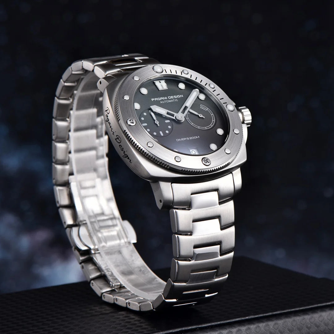 2023 PAGANI DESIGN New Fashion And High-end Men Mechanical Wristwatch Stainless Steel Sapphire Glass 20Bar Waterproof Men Watch