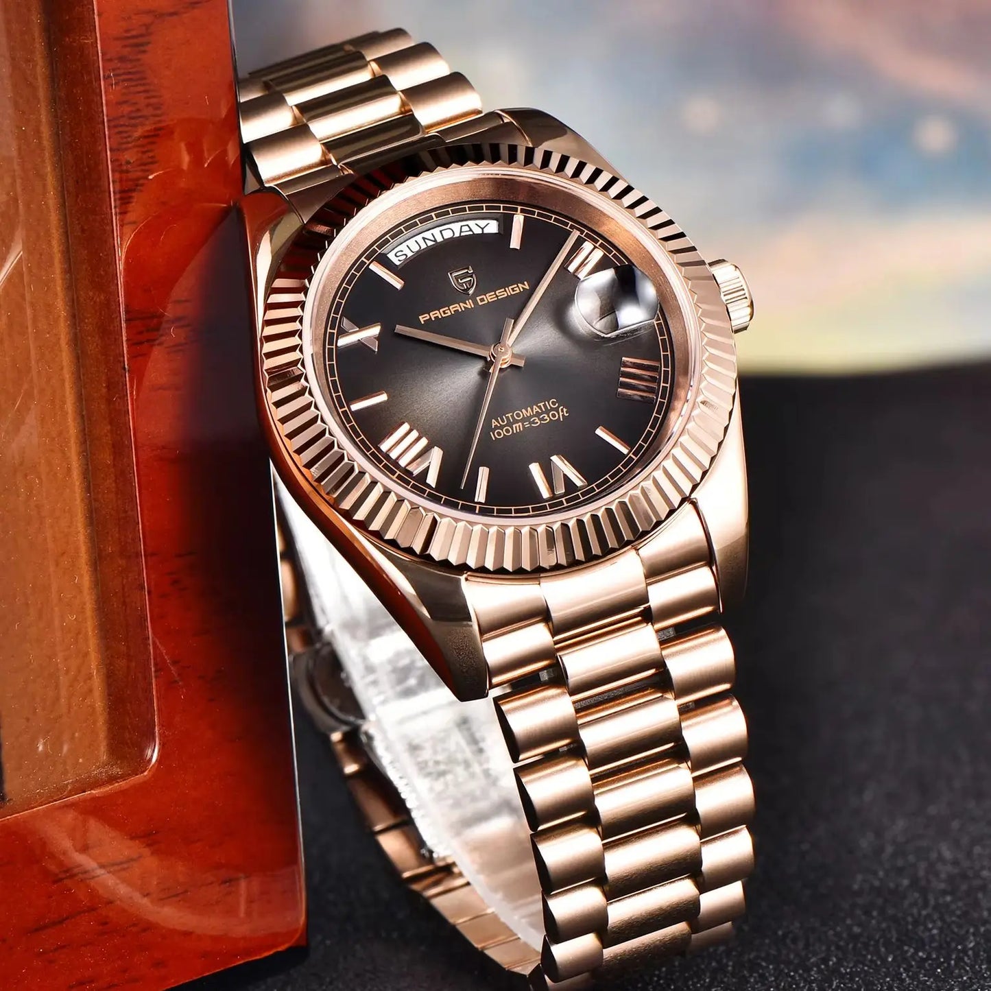 PAGANI DESIGN 2025 New DD36 Men's Watches Top brand Luxury Mechanical Automatic Watch Men AR Sapphire Wristwatch Men 10Bar ST16
