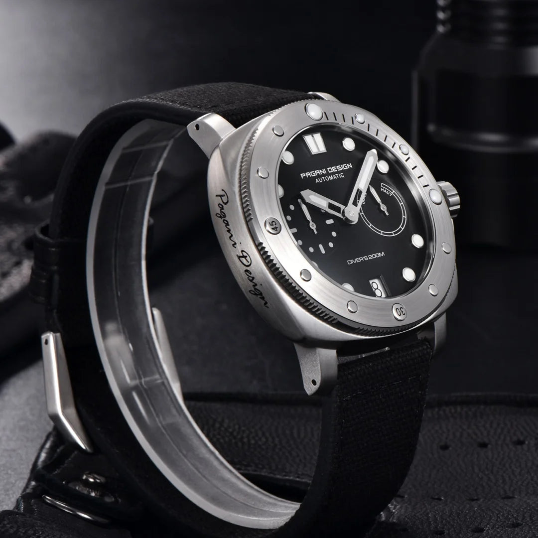 2023 PAGANI DESIGN New Fashion And High-end Men Mechanical Wristwatch Stainless Steel Sapphire Glass 20Bar Waterproof Men Watch