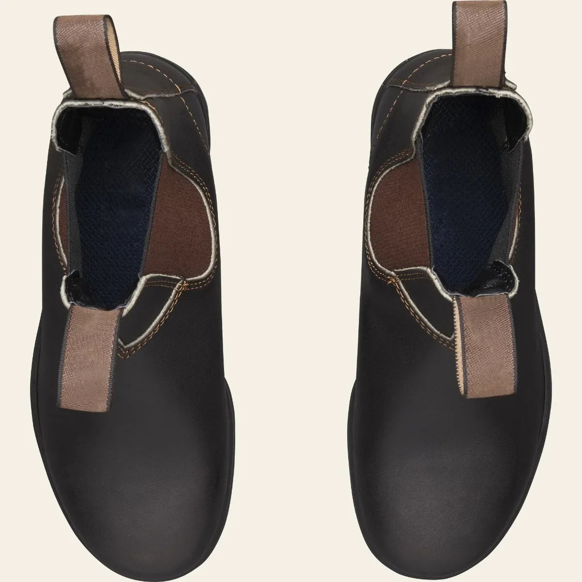 Retro Leather Ankle Boots Men Chelsea Boot Casual Platform Shoes Man Spring Winter Slip on Couples Booties Handmade Plus Size