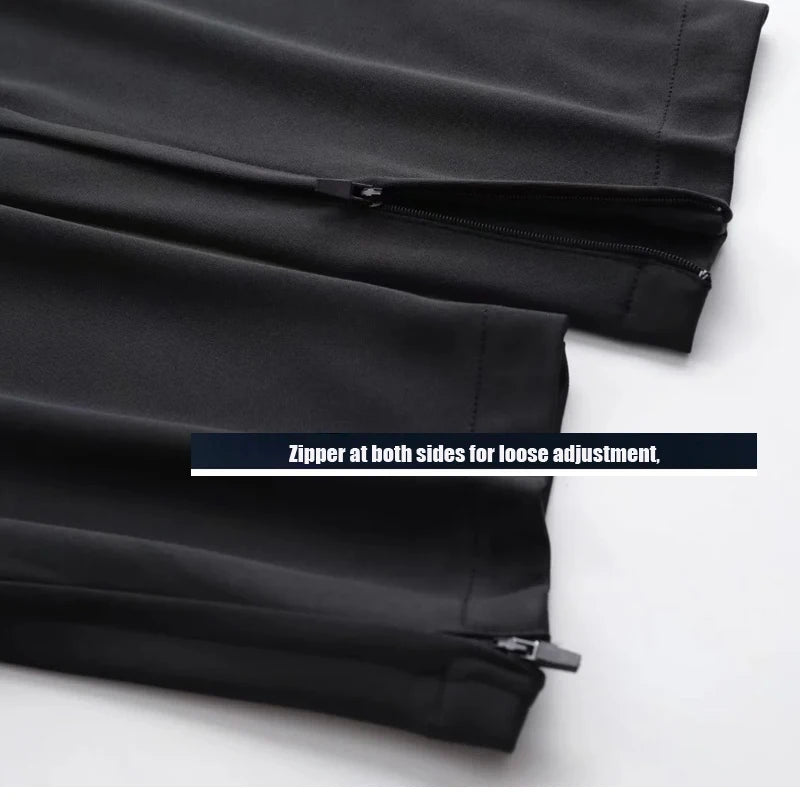 Men Sport Pants Running Pants With Zipper Pockets Soccer Training Jogging Sports Trousers Fitness Football Leggings Sweatpants - Available in 6 Colors