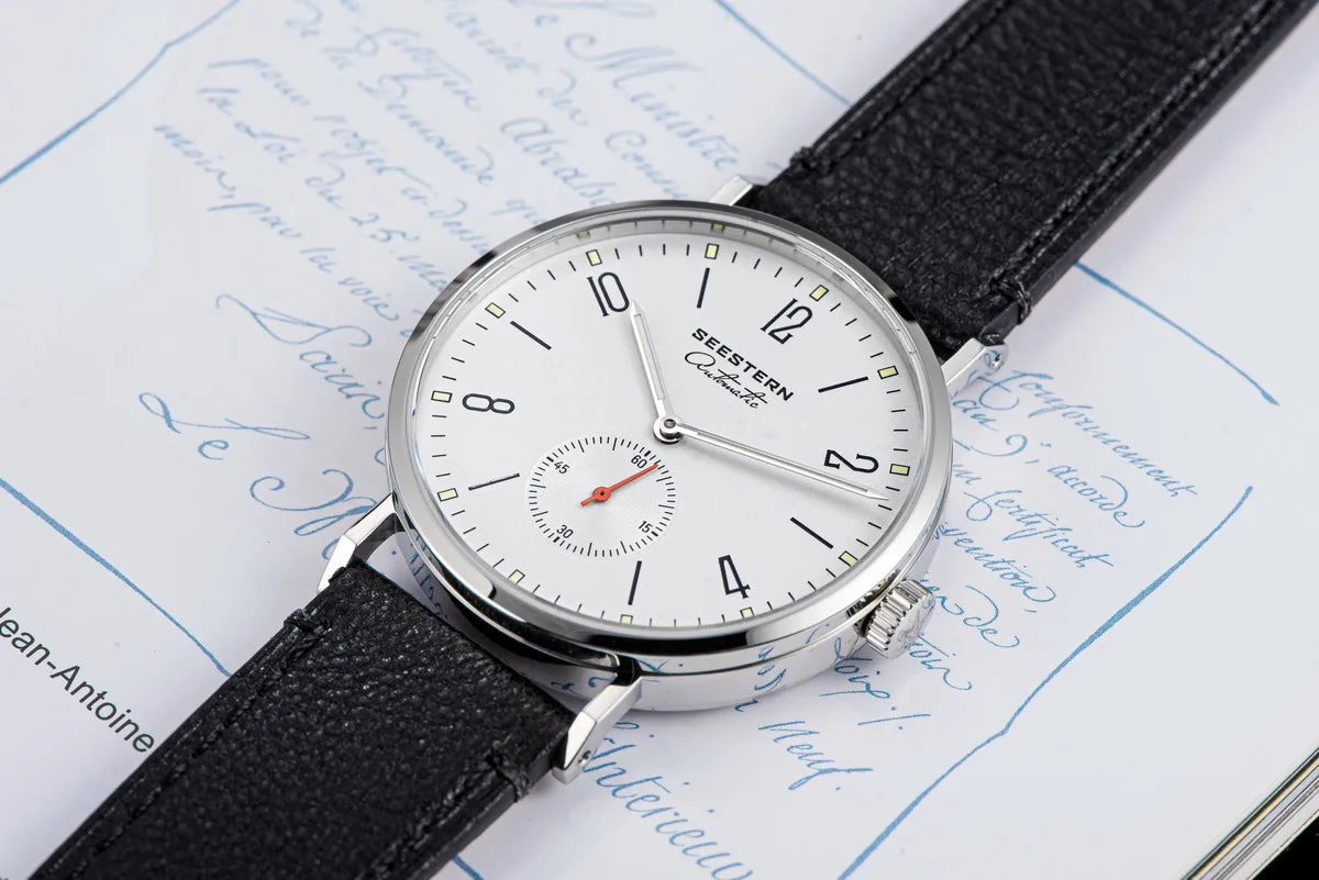 SEESTERN 2024 New Men Watch Automatic Business Wristwatches ST1701 Movement Ultra Thin Clock Top Brand Luxury Fashion Casual